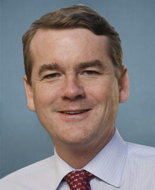Michael F. Bennet, official photograph